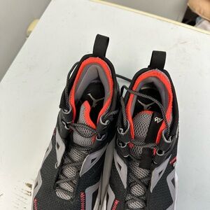 Jordan Athletic Shoes Black and Red